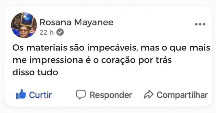 Depoimento de uma mãe em imagem